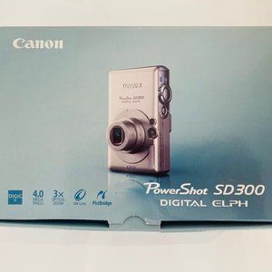 Canon PowerShot SD300 Digital ELPH Camera